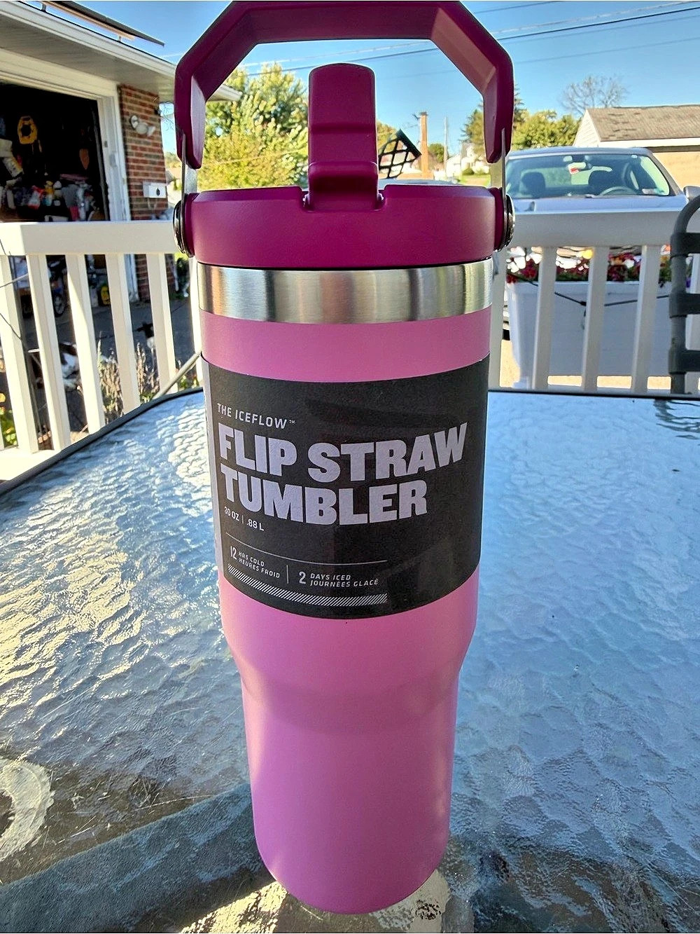 Stanley 30oz Classic Flip Straw Tumbler Pink